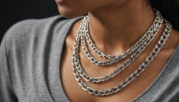 Découvrez les chaînes en argent : élégance et styles variés